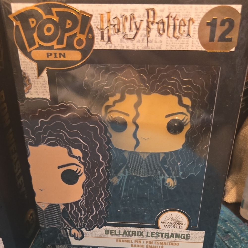 Pop Harry Potter Pins - Ron Weasley & Bellatrix Lestrange - Picture 2 of 5